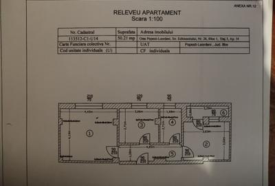 Apartament cu 2 camere decomandat în Central
