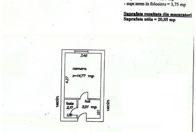 Cet, garsoniera de vanzare, etaj 2, Constanta - 3