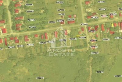 Teren Construcții intravilan de 825 mp, în Voiteg - 1