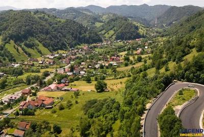 FILM!View superb catre munti,teren pretabil constructie Hotel,4.400 mp, Moieciu de Jos, Bran