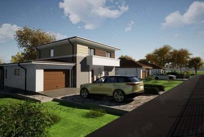 Oras Baia Sprie (zona spre Unguras) casa noua pe parter, semifinisata, s.u. = 200 mp, teren 860 mp - 3