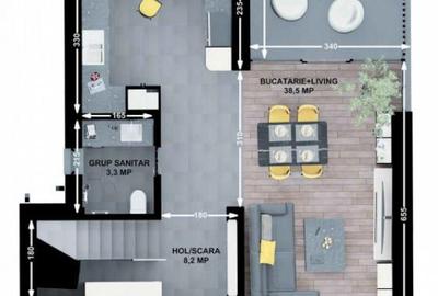 Casă cu 4 camere cu Canalizare în Vișani - 17