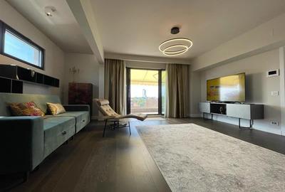 Dorobanti-Capitale, apartament  mobilat si utilat, constructie noua, parcare sub - 5