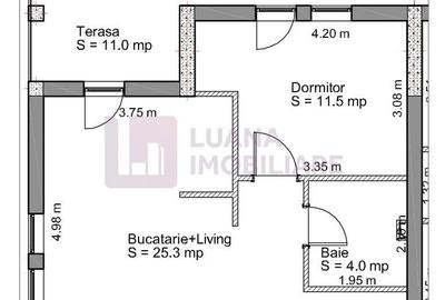 Apartament cu 2 camere în Est - 16