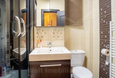 Apartament decomandat cu 2 camere, etaj intermediar,  Manastur zona Big - 11