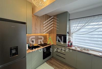 Apartament 2 camere,ultrafinisat,cu parcare subterana-Floresti,str.Teilor - 7