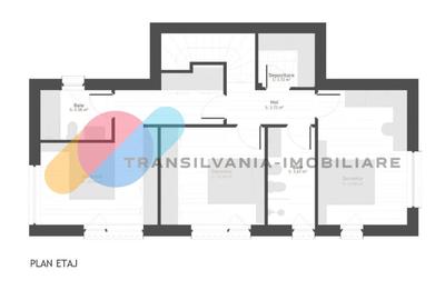 Casă individuală cu 4 camere cu Canalizare în Chinteni - 11