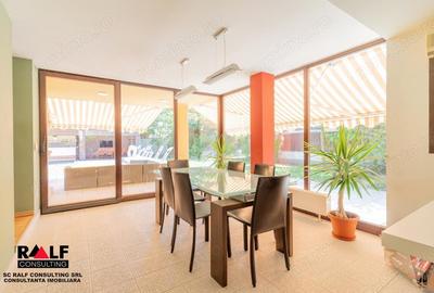 Vila de lux cu un design deosebit, piscina, teren de tenis, regim de inaltime P+M+S, zona Girocului - 5