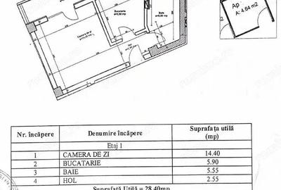 Garsonieră decomandată, mobilată în Turnișor - 2