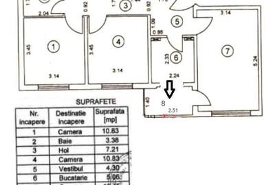 Apartament 3 camere decomandat Camil Ressu / Nicolae Grigorescu - 19