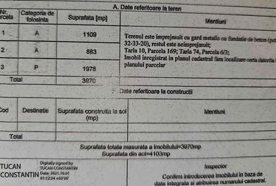 Teren Construcții intravilan de 3970 mp, în Valea Râului - 1