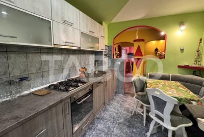 Apartament spatios cu 4 camere mobilat utilat 80mpu Turnisor Sibiu - 3