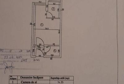 Garsonieră nedecomandată în Central - 1