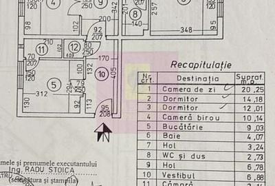 Apartament cu 4 camere în Vitan