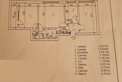 Apartament 3 camere, Domenii - Ion Mihalache, Bloc stradal Apartament 3 camere, Domenii - Ion Mihalache, Bloc stradal - 9