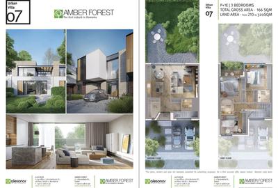 Vila  de tip Urban Villa 07 in faza 1 in Amber Forest - 18
