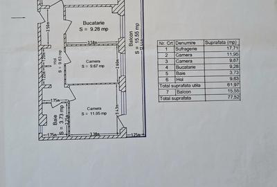 Apartament cu 3 camere decomandat, mobilat în Lacul Tei - 7