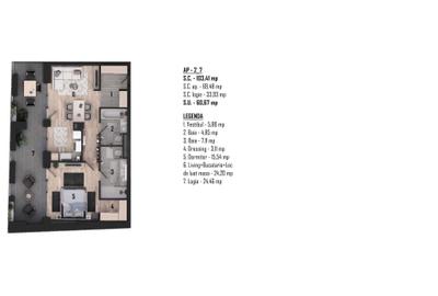 Apartament cu 2 camere în Ultracentral - 8