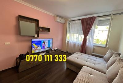 Apartament cu 2 camere semidecomandat, mobilat în Hipodrom