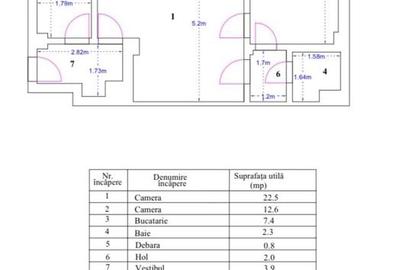 De Vanzare Apartament 2 Camere, Piata Romana Metrou - 8
