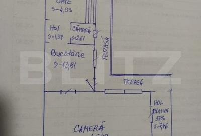 Apartament de vanzare, cu o camera, 73 mp, etaj 1, zona centrala Apartament de vanzare, cu o camera, 73 mp, etaj 1, zona centrala - 7