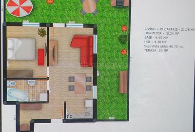 Apartament cu 2 camere decomandat în Jiului - 1