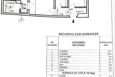 APARTAMENT 3 CAMERE - RENOVAT - DRUMUL TABEREI FAVORIT - 5