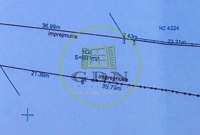 Teren intravilan, 691 MP, cartier 1 Mai - 1