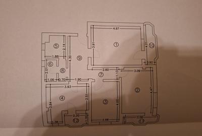Apartament cu 3 camere decomandat în Poarta 6 - 1