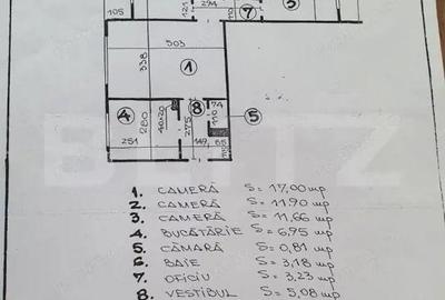 Apartament cu 3 camere semidecomandat, mobilat în Doamna Ghica - 2
