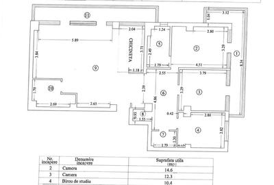 Apartament cu 4 camere decomandat în Primo - 11