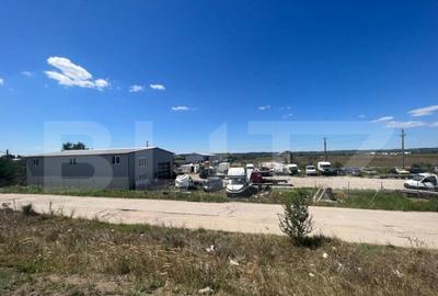 Teren 5000 mp cu hala de 280 mp in Isalnita, cu deschidere l - 1