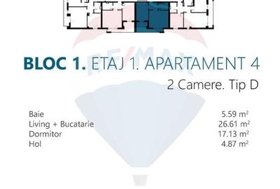 De Vanzare - Apartament 2 camere - Torontalului - Bloc nou - 2
