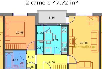De vanzare apartament 2 camere Gorjului - 9
