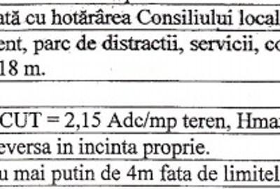 Asociere sau vanzare teren cu deschidere la A1,intravilan,urbanism P+4 - 9