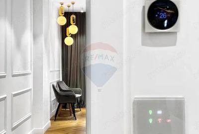 Vedere directa spre Pia?a Unirii, finisaje lux, apart. chirie, 97.6 mp - 8