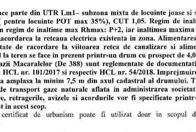 Teren de 5000 mp, în Brănești