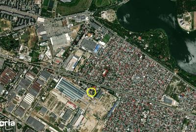 Teren de 2000 mp, în Industriilor