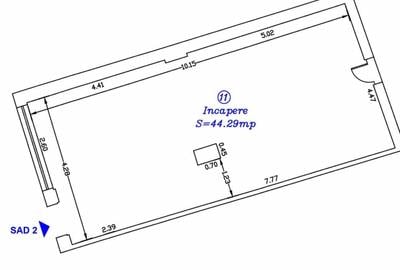 Spațiu comercial, de 45 mp, în Ultracentral