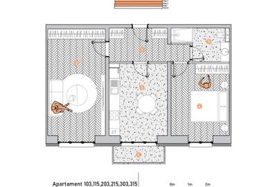 Apartament cu 2 camere în Central - 3