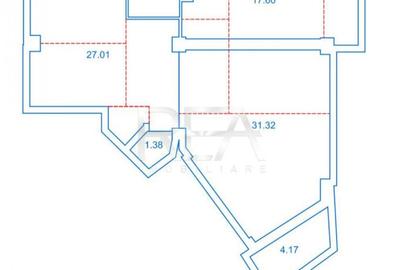 Apartament cu 4 camere decomandat în Turda