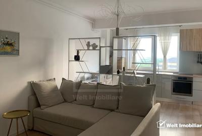 Apartament cu 2 camere semidecomandat, mobilat în Bună Ziua