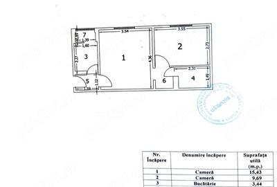 Apartament cu 2 camere semidecomandat în Berceni - 3