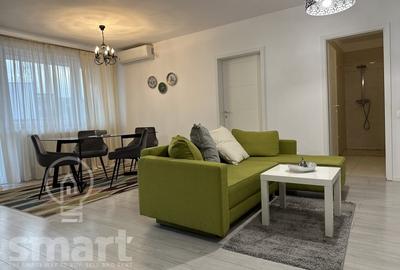 Apartament cu 2 camere semidecomandat, mobilat în Borhanci