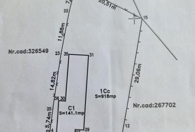 Teren de 900 mp, în Mărăști - 2