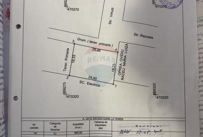 Teren de 465 mp, în Central