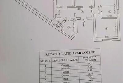Apartament cu 4 camere decomandat în Central - 1