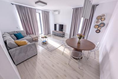 Apartament cu 2 camere decomandat, mobilat în Băneasa