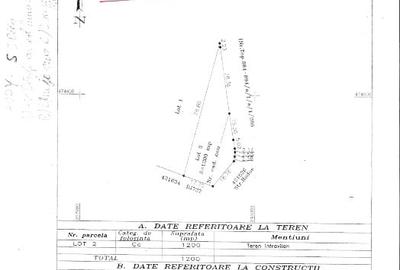 Teren Construcții intravilan de 1200 mp, în Moșnița Nouă - 3