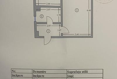 Garsonieră decomandată în Traian